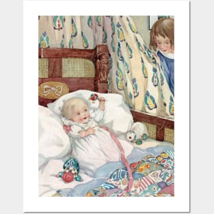 Baby's Playmate by Anne Anderson Posters and Art